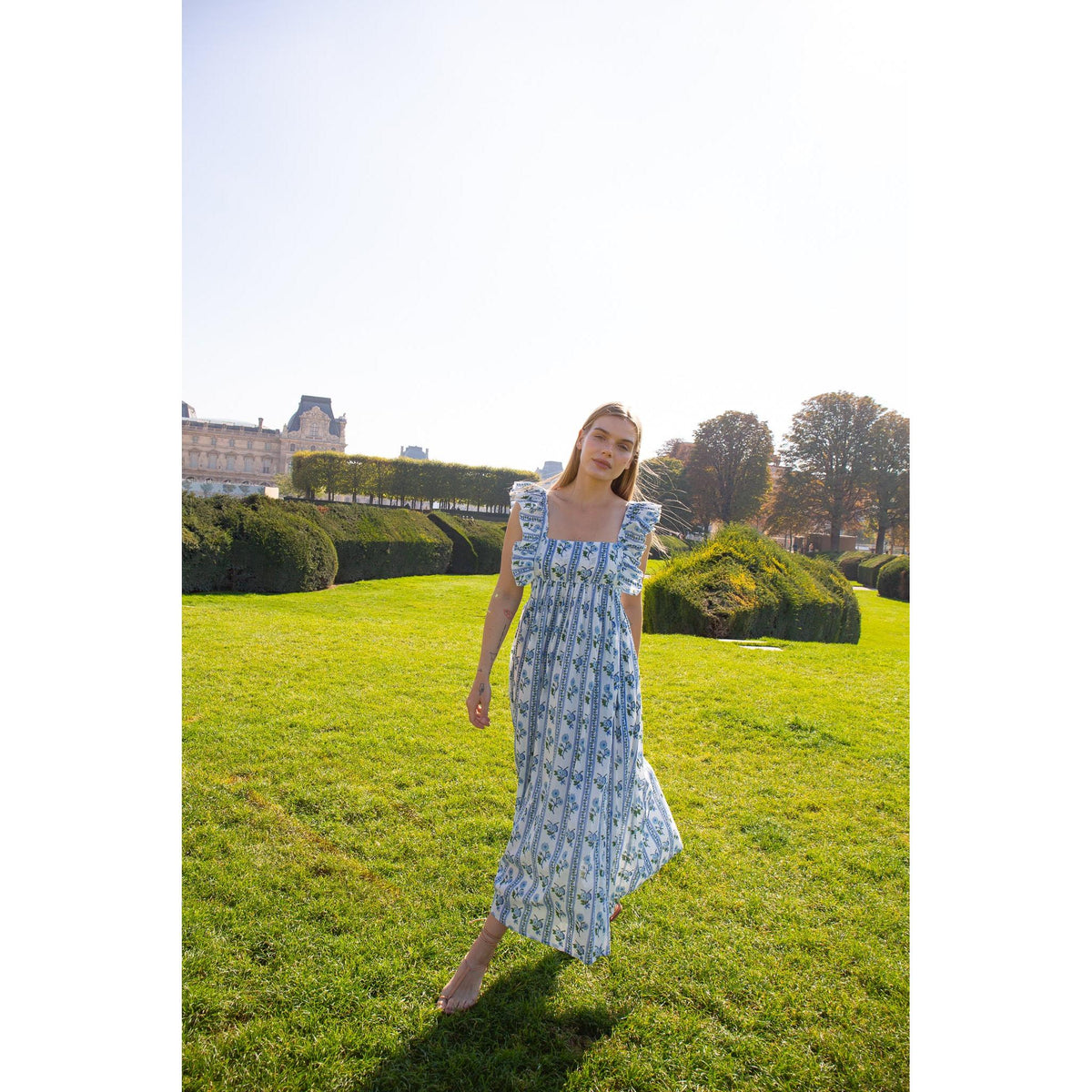 Selena Cotton Maxi Dress