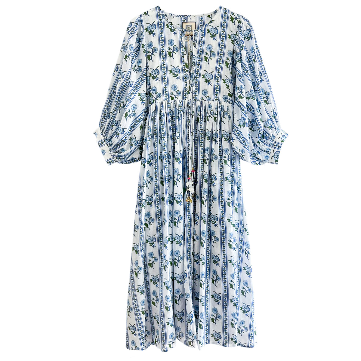 Sylvie Cotton Maxi Tunic Dress