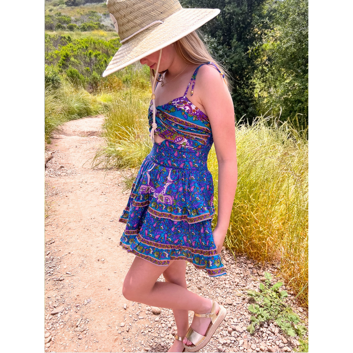 BELL by Alicia Bell block printed dress | BELL by alicia bell