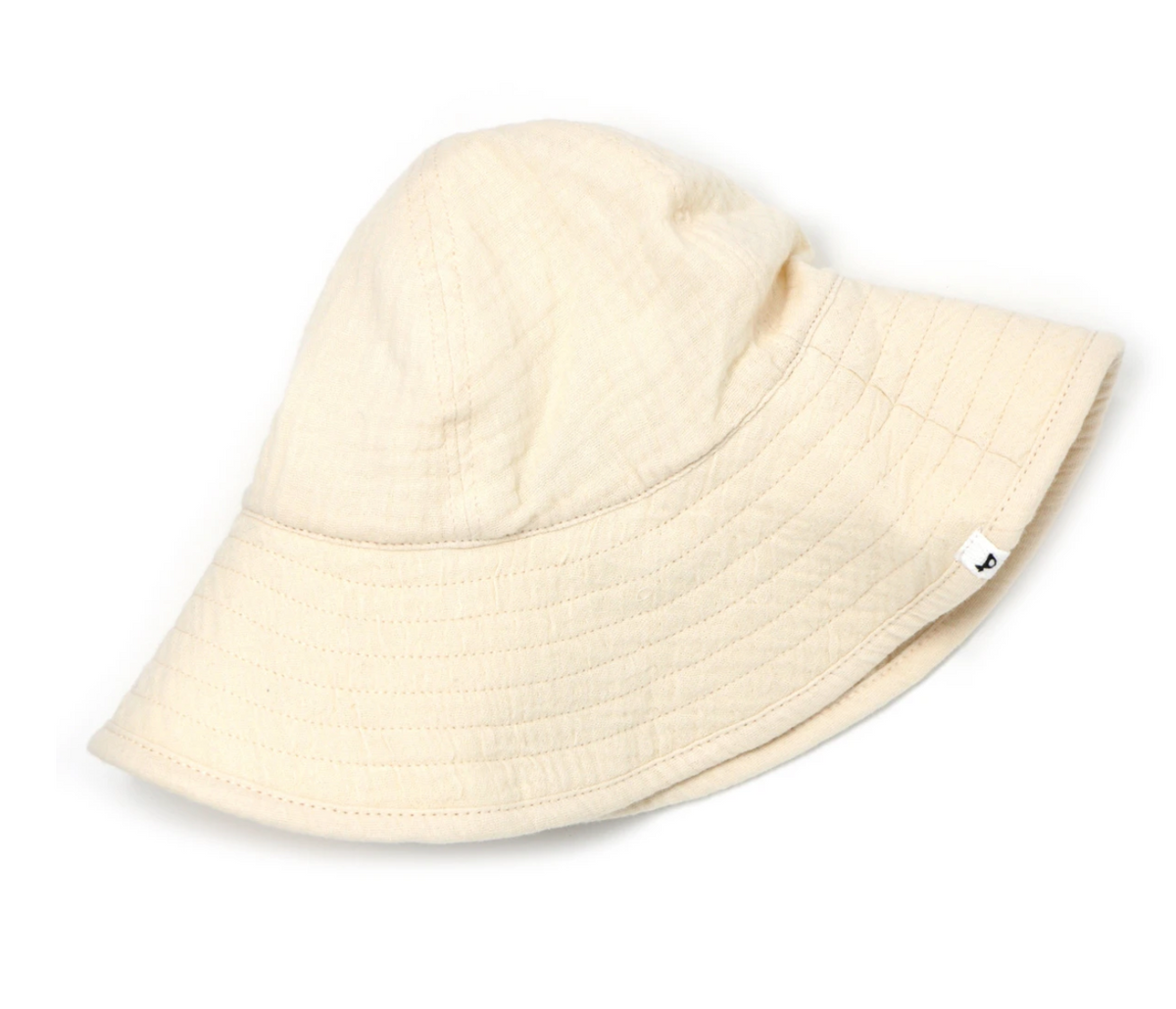 Toddler sun hat top with velcro strap