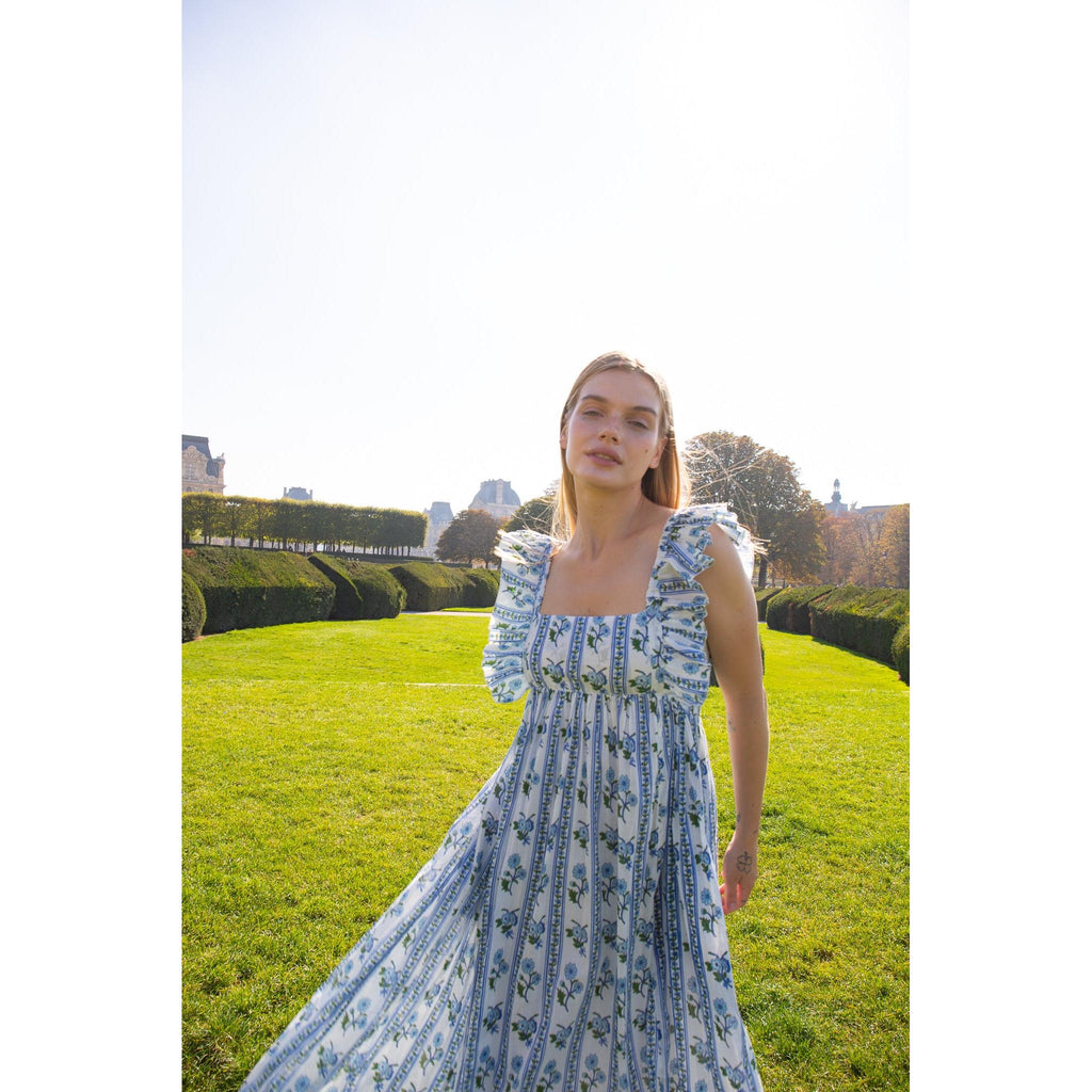 maxi dress cotton Selena Cotton Maxi Dress