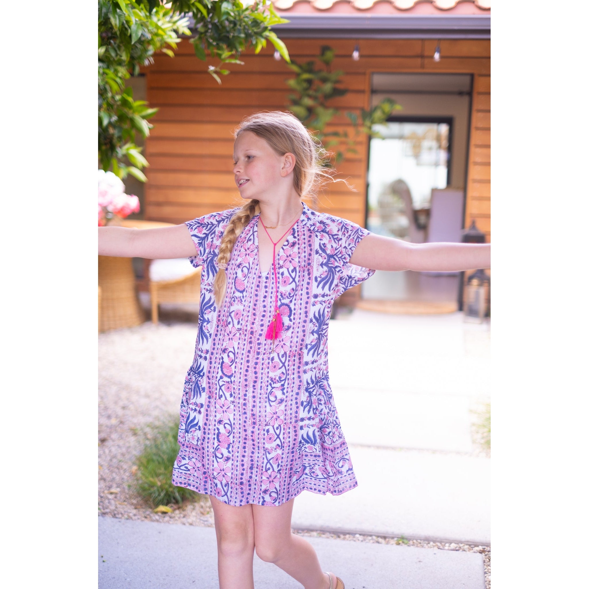 BELL by Alicia Bell block print dress | BELL by alicia bell