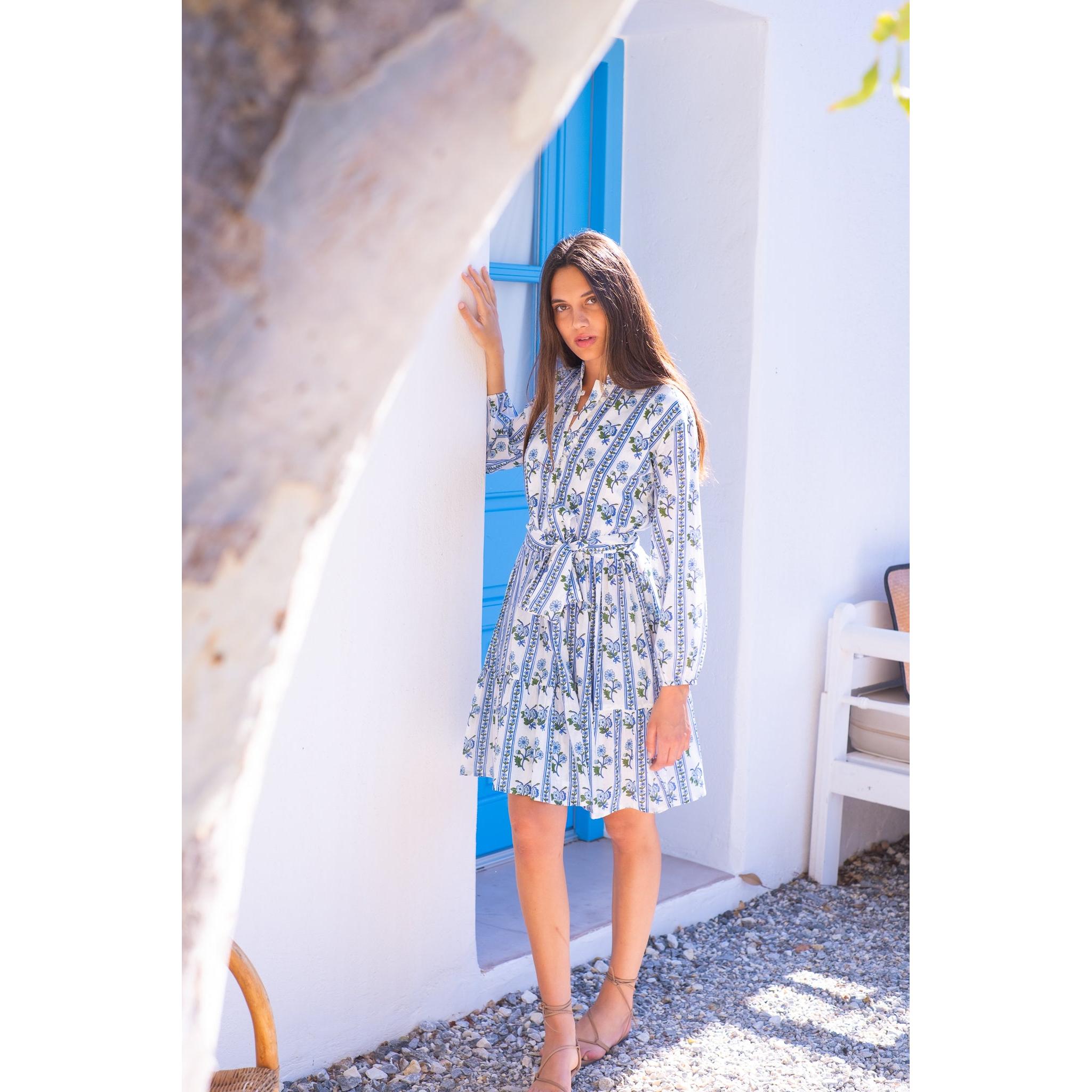 Celeste Cotton Mini Dress