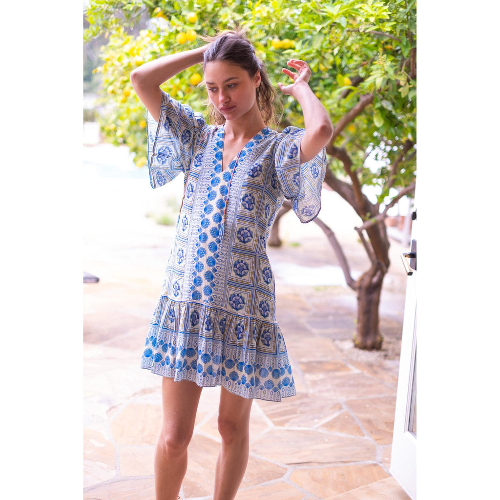 cat mini dress Lovers and Friends Cat Mini Dress in Sage Green