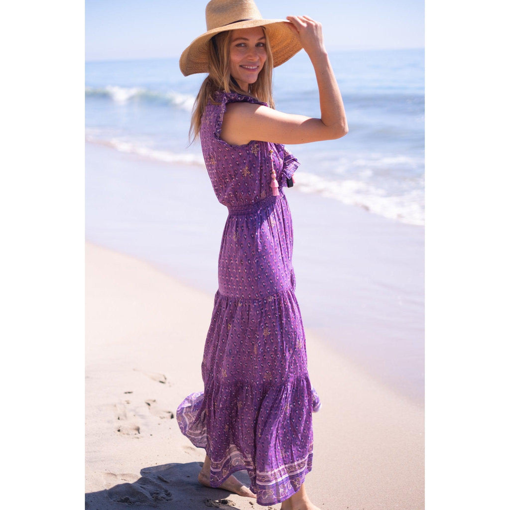 Purple Rainey Maxi Dress