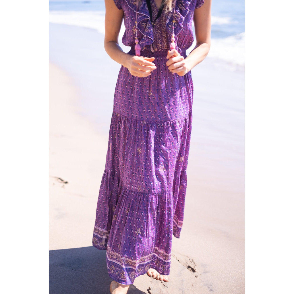 Purple Rainey Maxi Dress