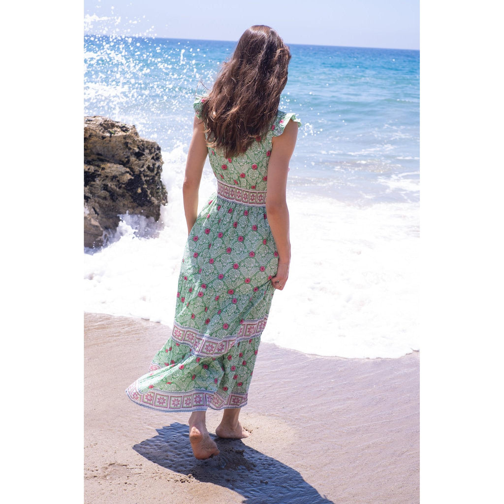 annabella maxi dress BELL by Alicia Bell FLAT-35 Graduation Guest Outfit Ideas: returns for spring in Color:#19-Blush Pink
