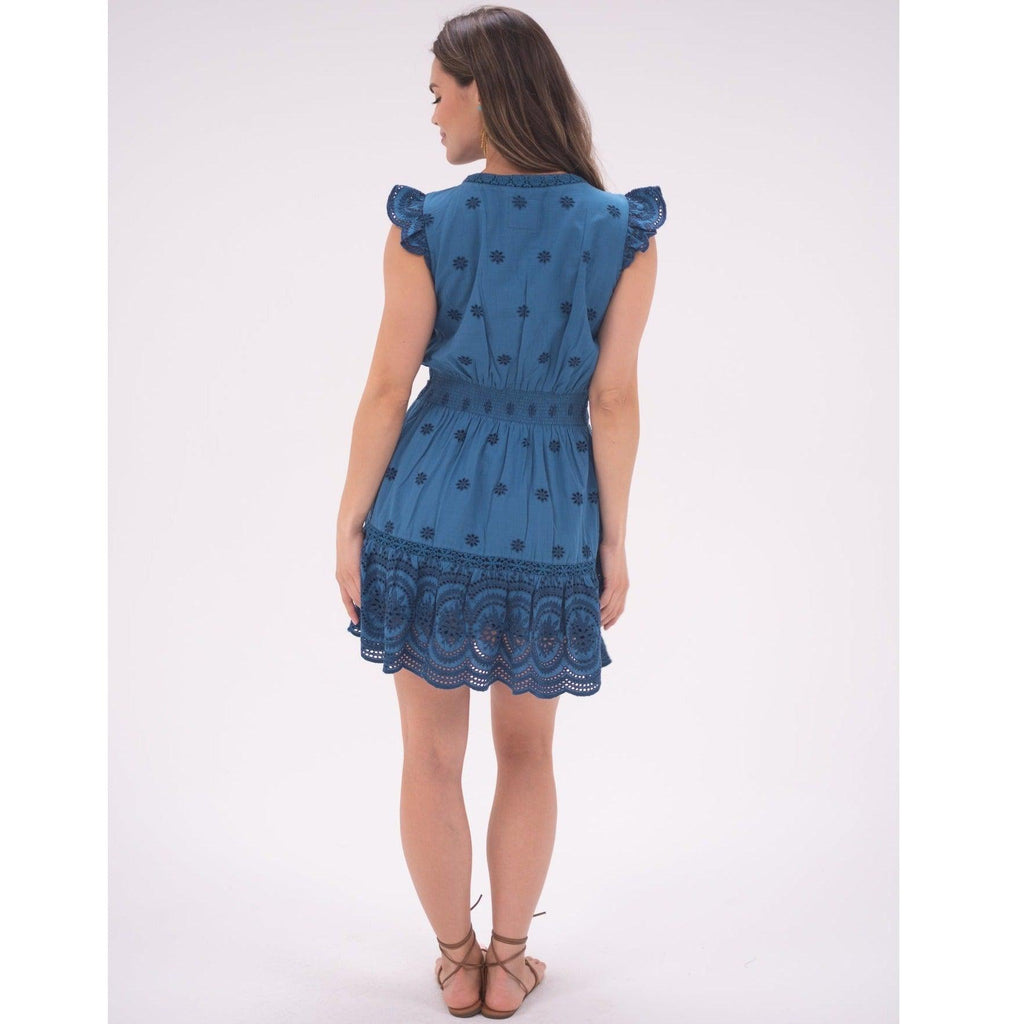 Turquoise Adie Mini Dress