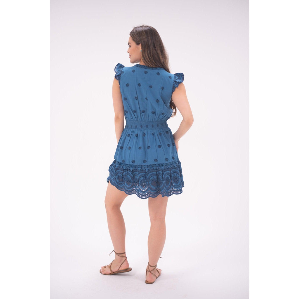 Turquoise Adie Mini Dress