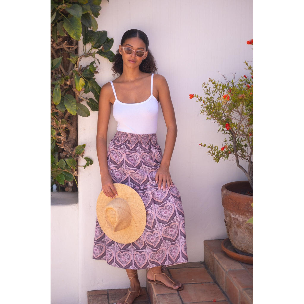 gemma smocked midi dress BELL by Alicia Bell Dress