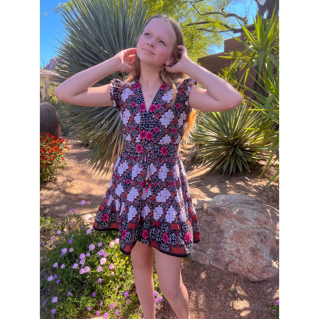 BELL by Alicia Bell block printed dress | BELL by alicia bell BELL by Alicia Bell block printed dress | BELL by alicia bell