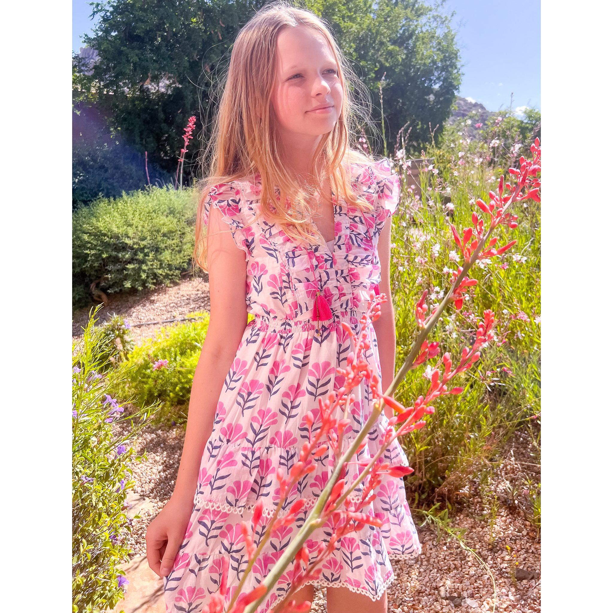BELL by Alicia Bell block print dress | BELL by alicia bell