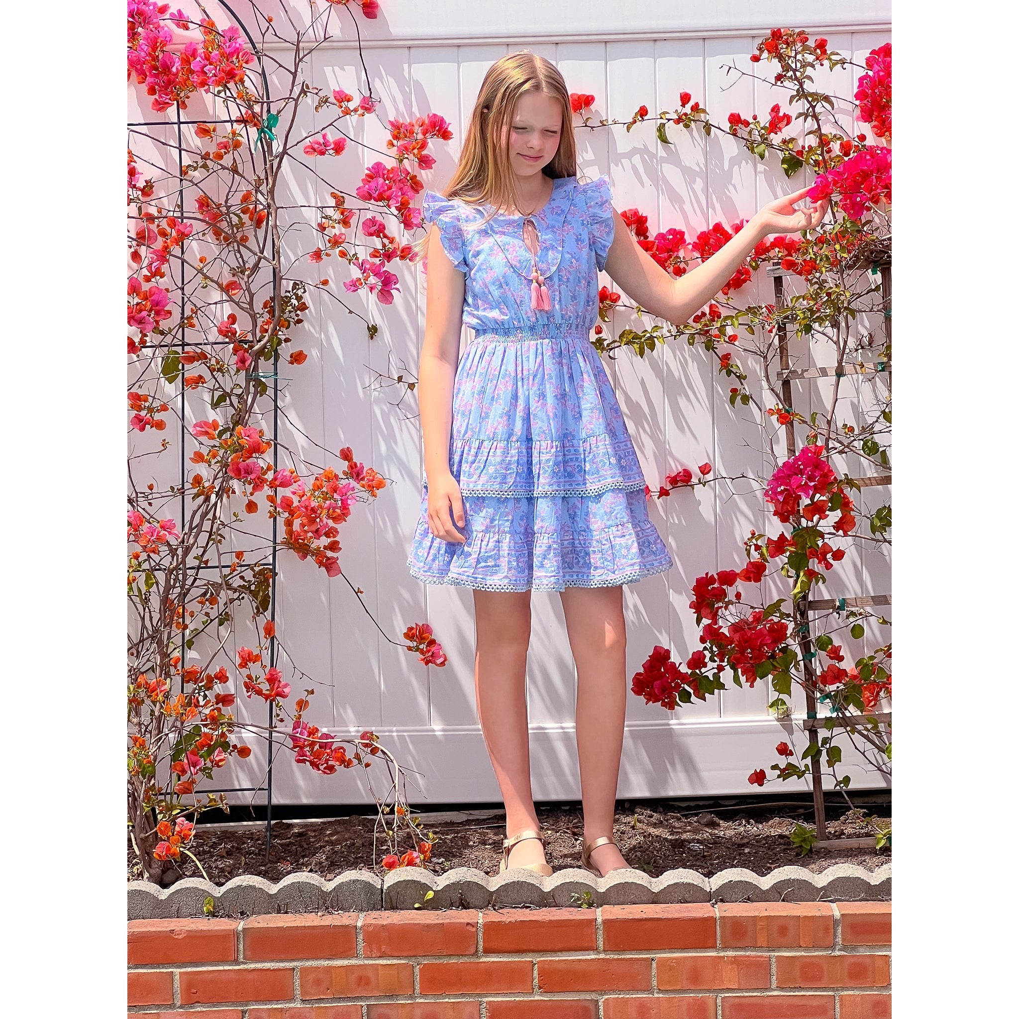 BELL by Alicia Bell block printed dress | BELL by alicia bell