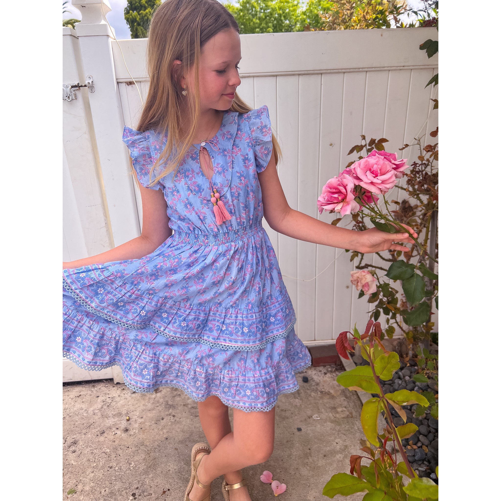 BELL by Alicia Bell block printed dress | BELL by alicia bell