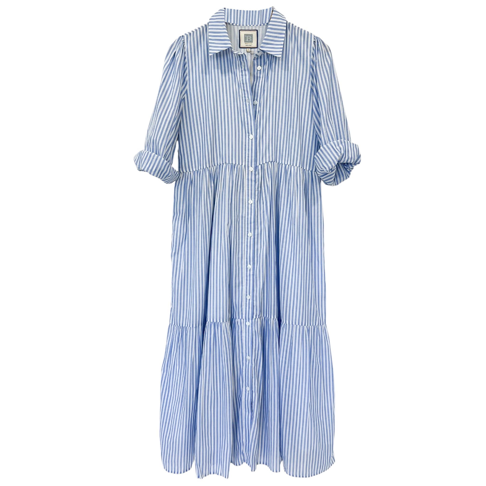 alicia bell midi dress Bell by Alicia Bell Button Down Midi Dress Capri by Sunset & Co