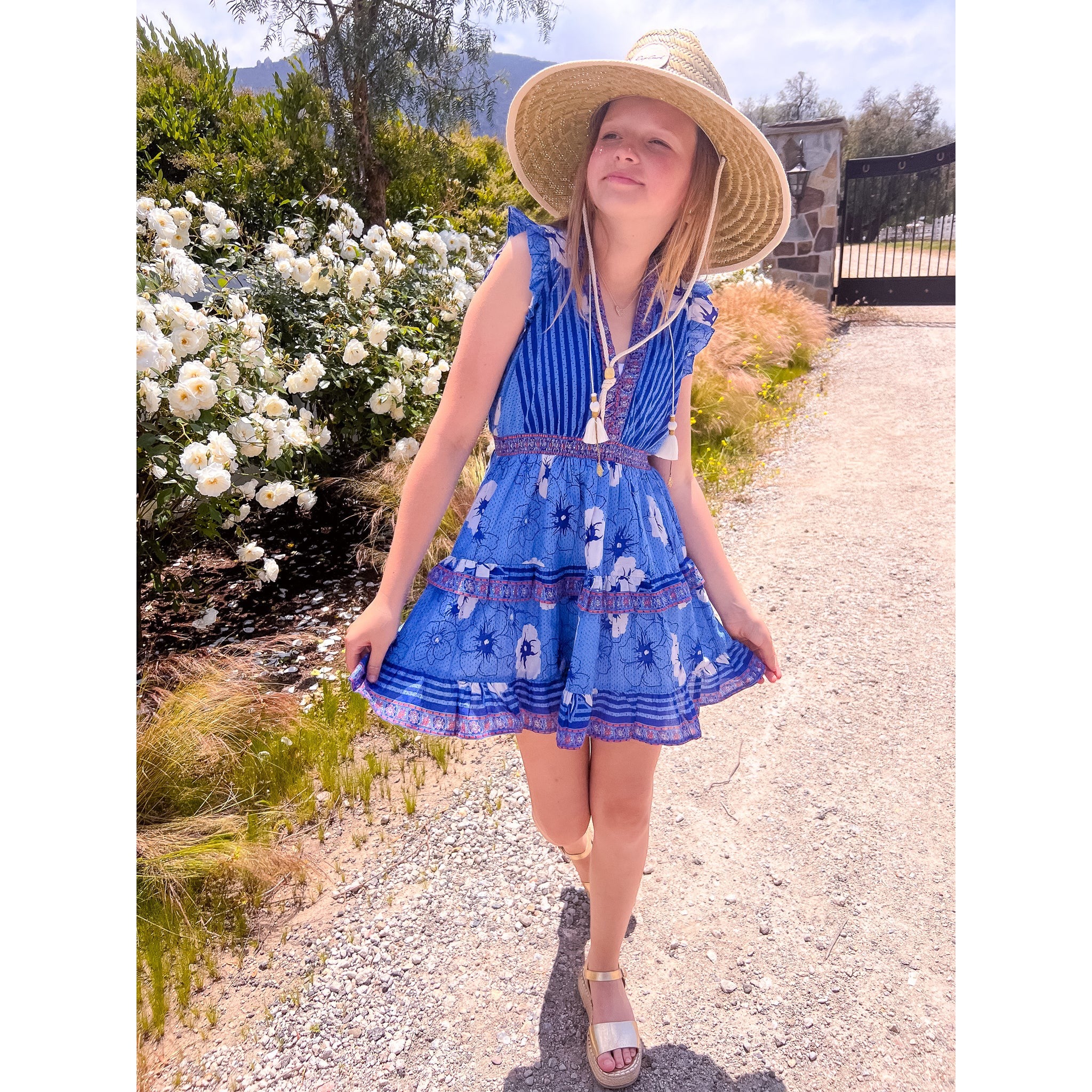 【bibiy】oliviadress BELL by Alicia Bell block printed dress | BELL by alicia bell