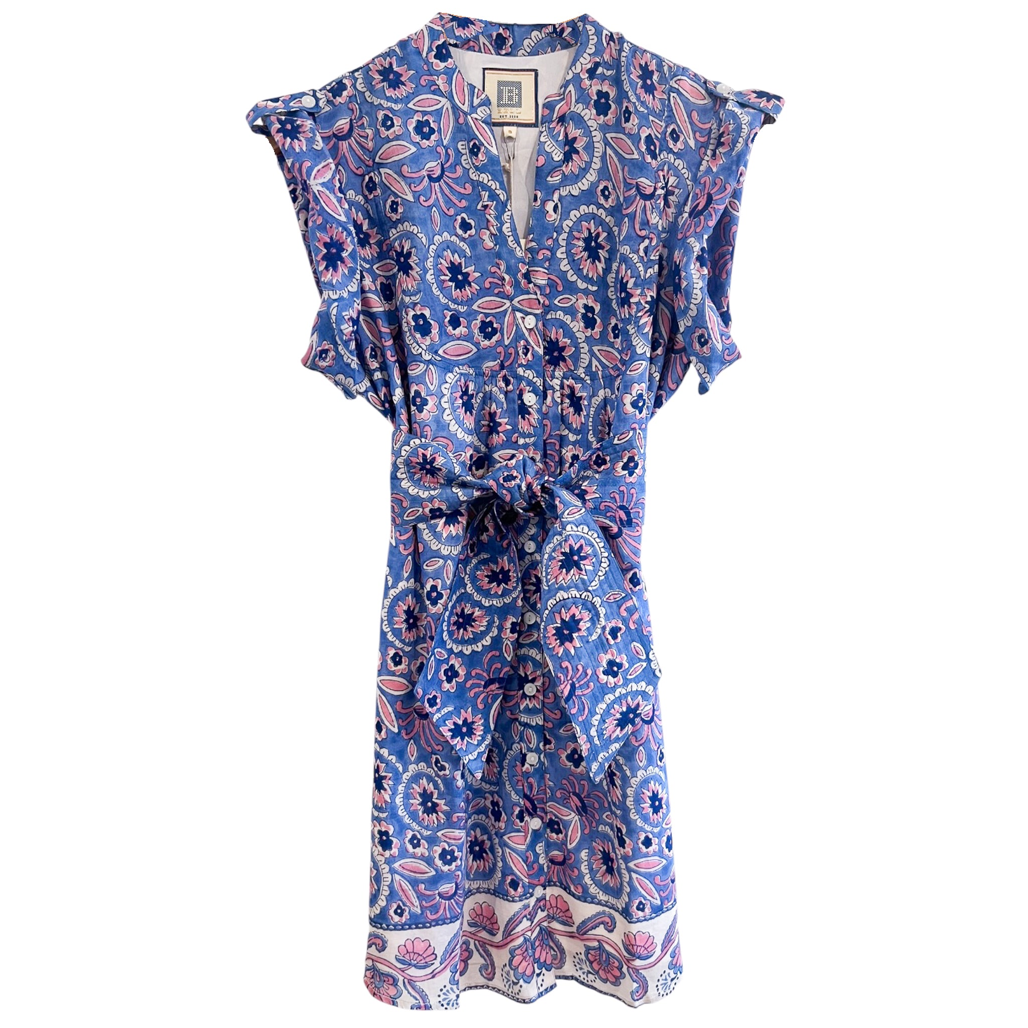 alicia bell shirt dress Kat Mini Shirt Dress- Navy Gingham