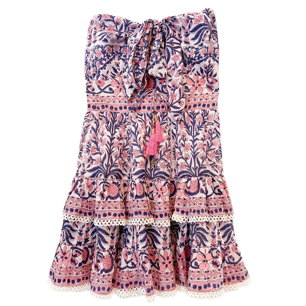 Pink/ Navy Ariel Mini Dress