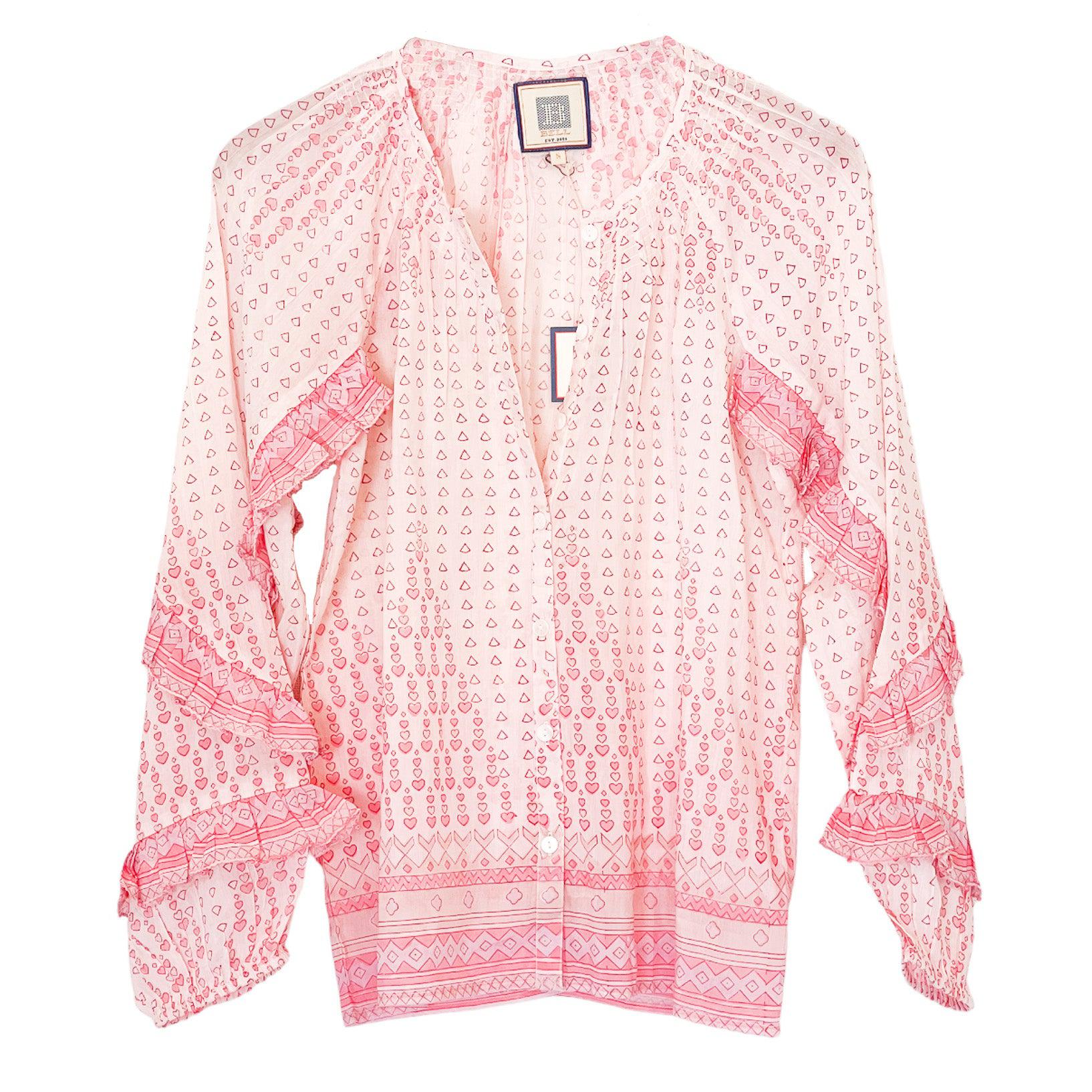 BELL by Alicia Bell Long Ruffle Sleeve Top | BELL by alicia bell