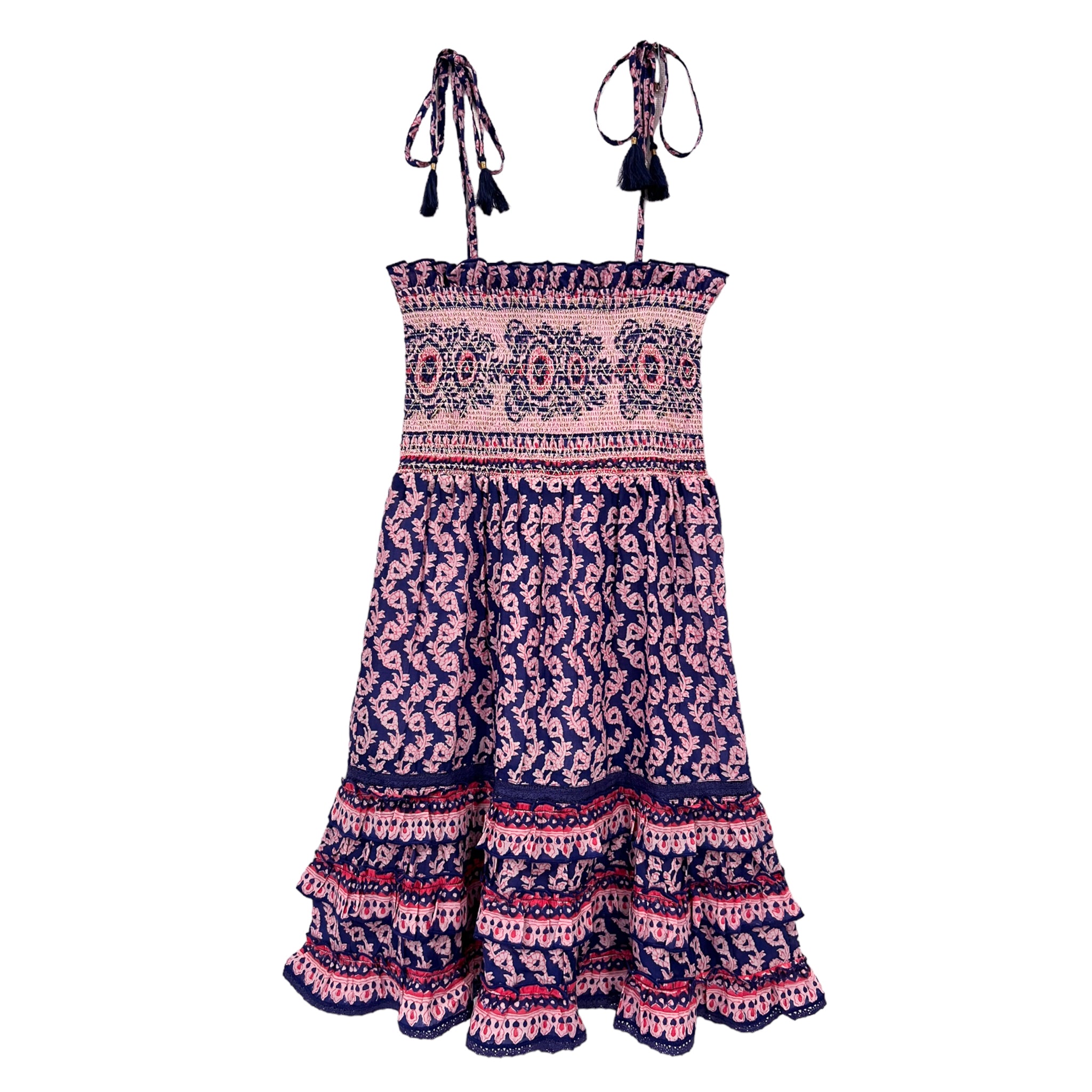 日本未入荷★DAZEDAYZ★BLUEBELL DRESS BELL by Alicia Bell block printed maxi dress | BELL by