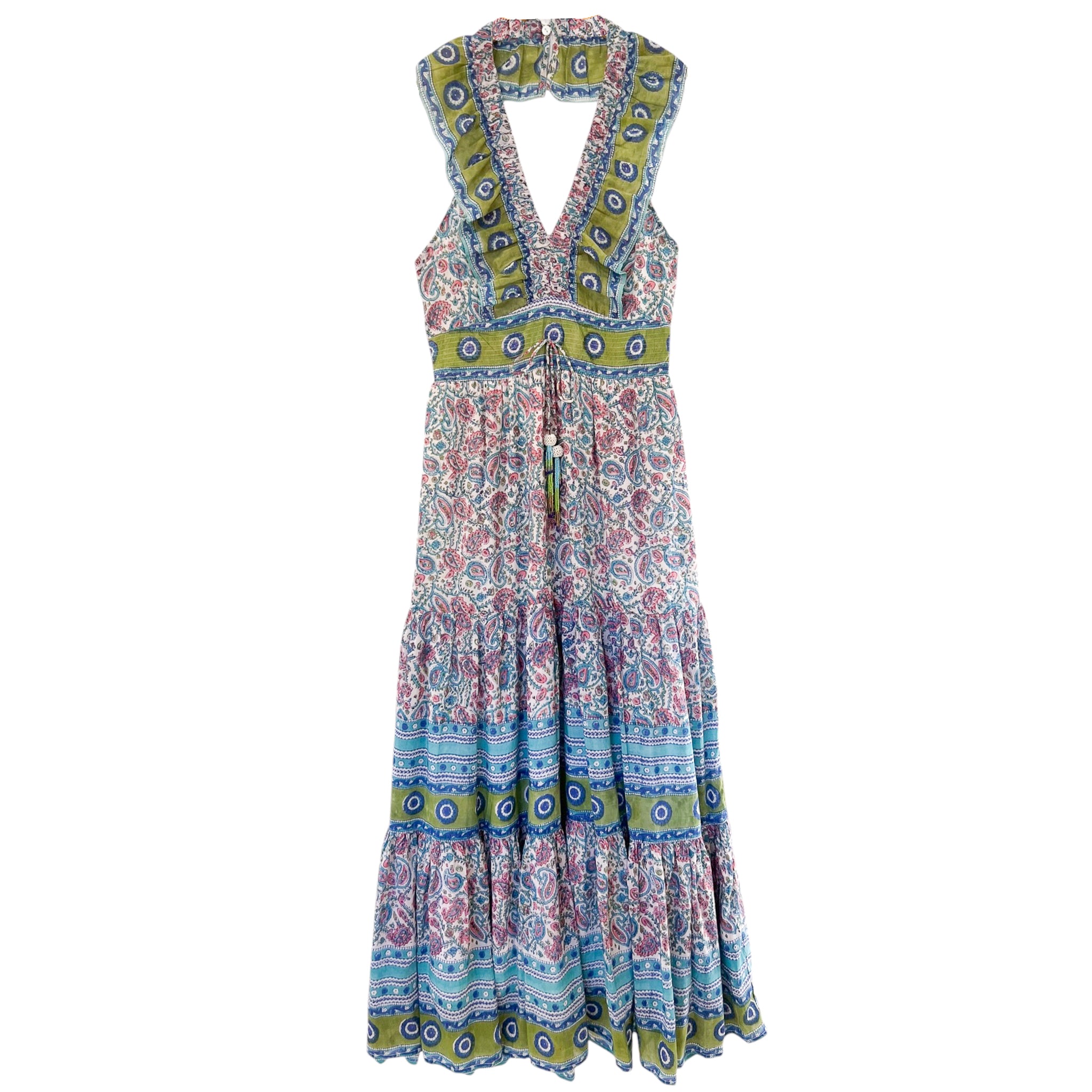 Allie Maxi Dress- Mulit color print Allie Maxi Dress- Mulit color print