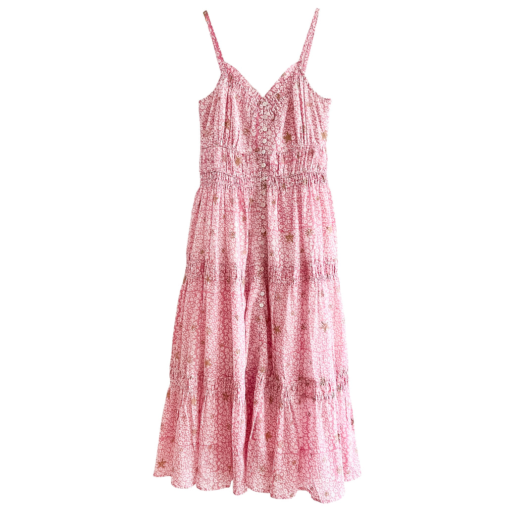 liza midi dress Liza Pleated Midi Dress