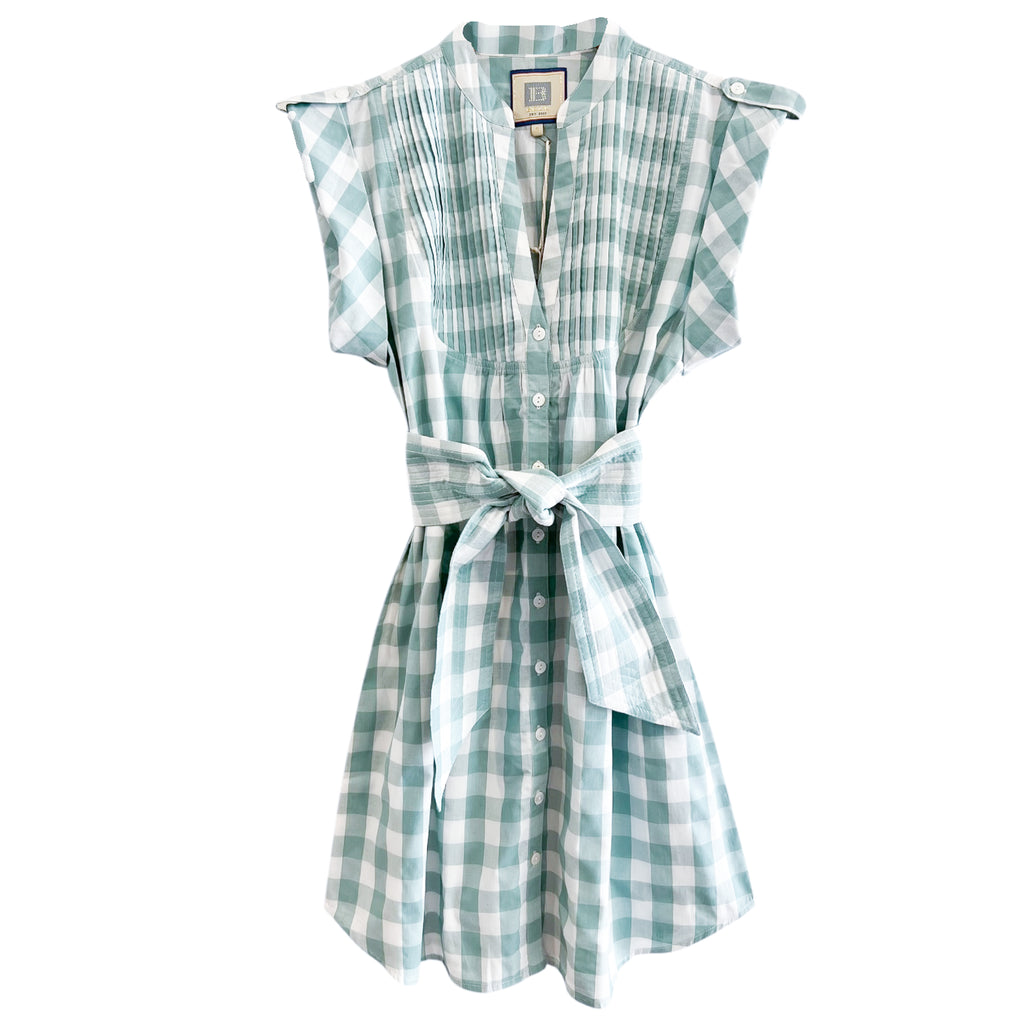 green check shirt dress BELL by Alicia Bell Womens dresses
