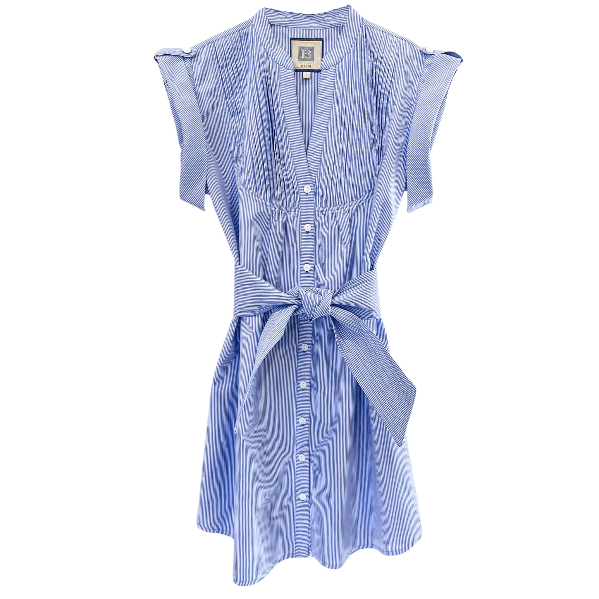 blue shirt dress mini Well Versed Long Sleeve Ruched Shirt Mini Dress Blue