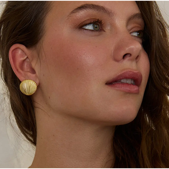 Ariel Shell Earrings | BELL by alicia bell