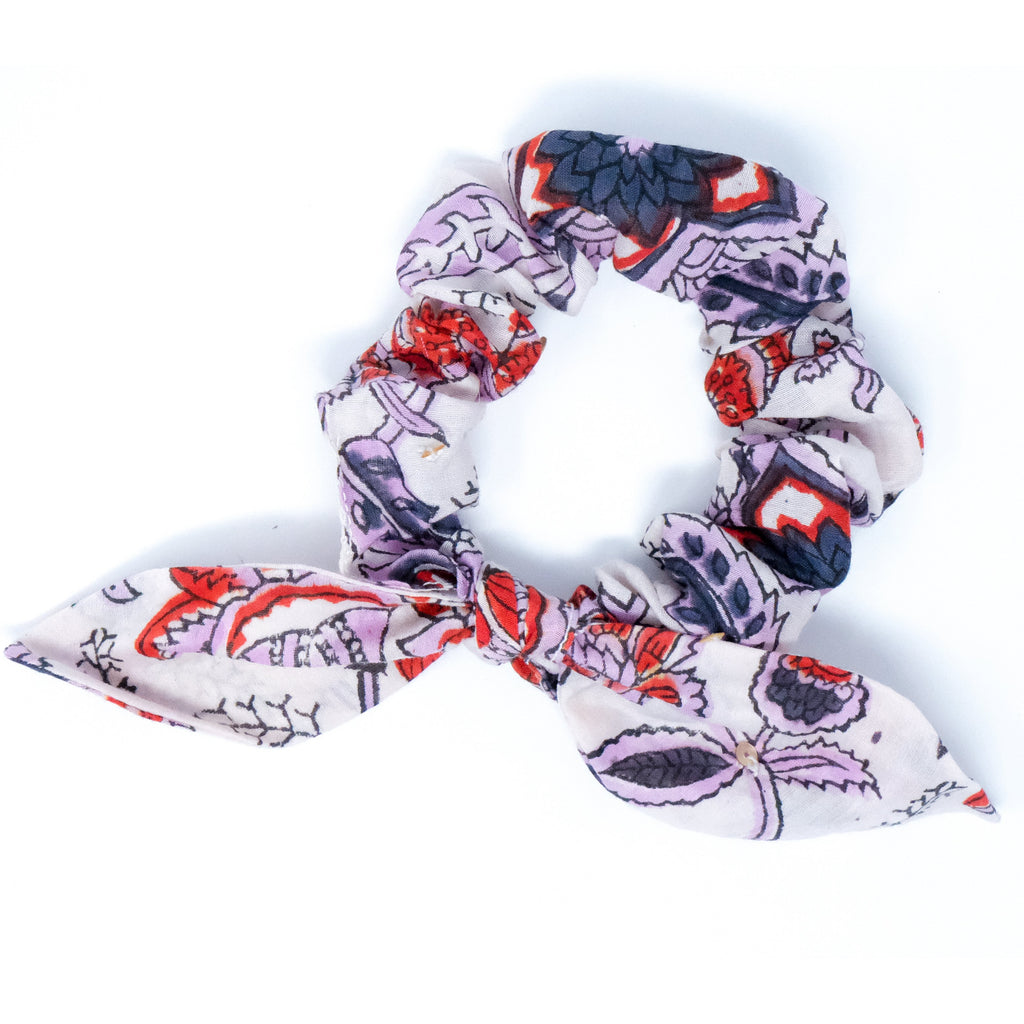 Beaded Scrunchie Bow