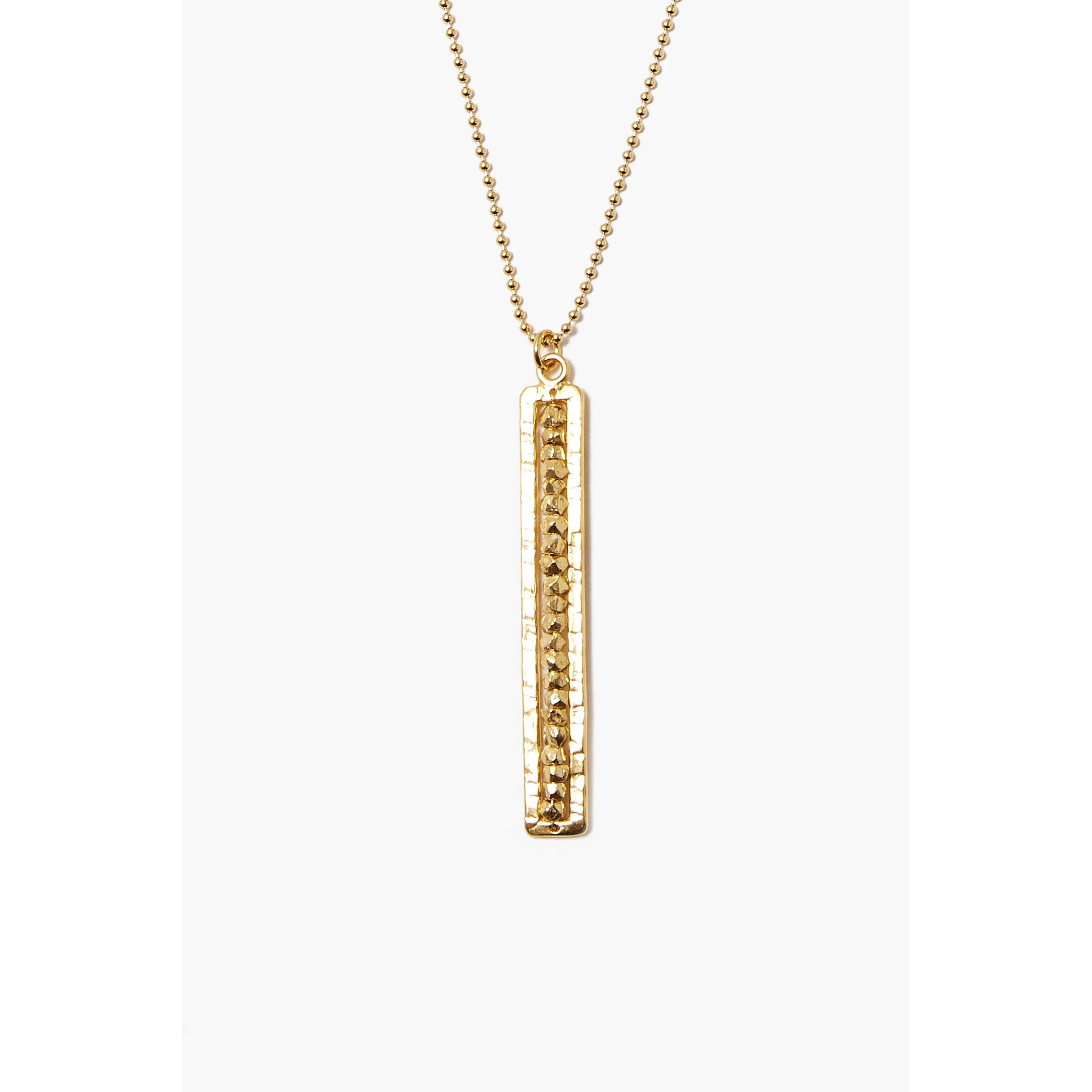 Bonheur　0308 Yellow Gold Sedona Pendant Necklace | BELL by alicia bell