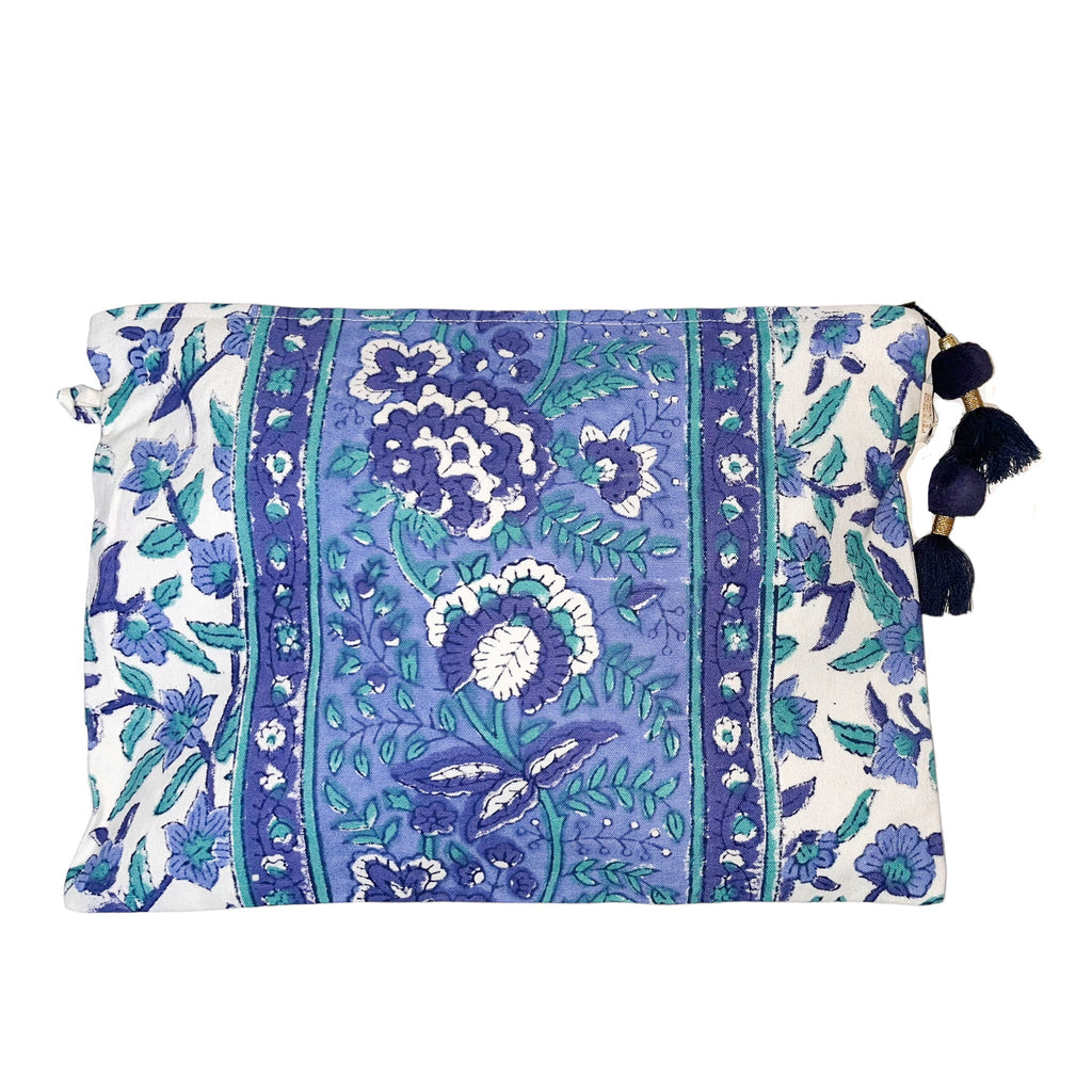 Large Cross Zipper Pouch