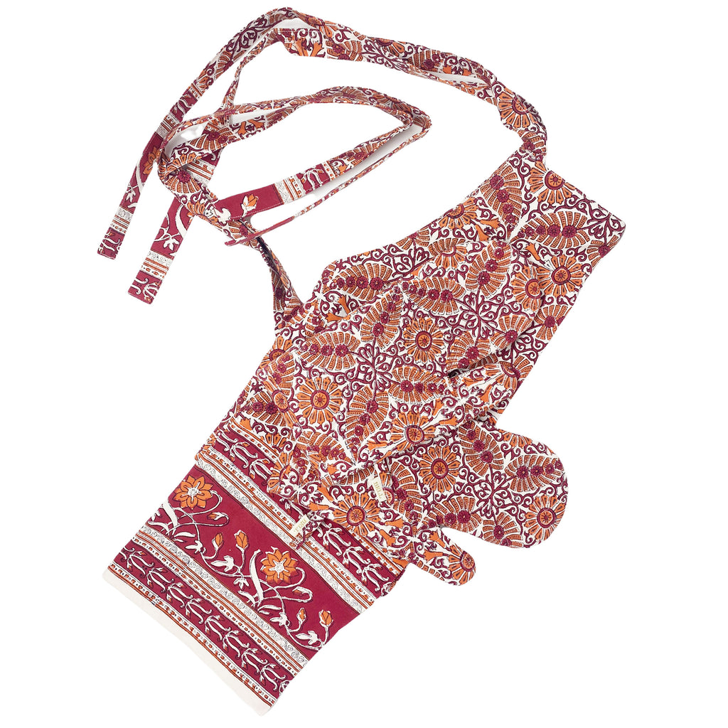 Apron and Mitt set